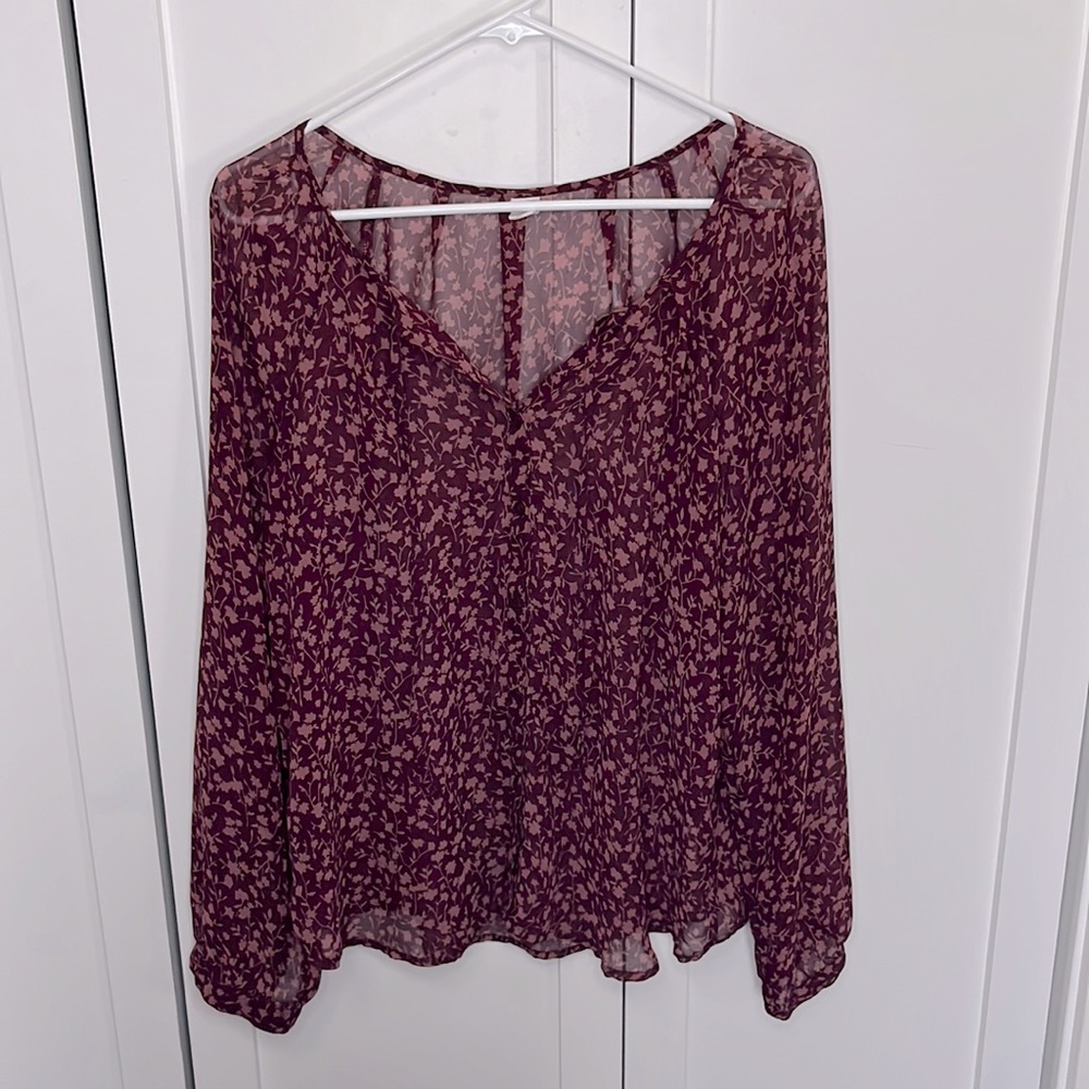 Sheer Long Sleeve